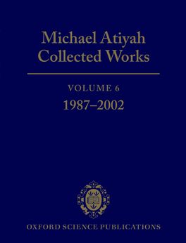 Michael Atiyah Collected Works