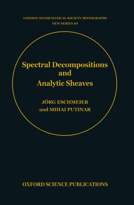 Spectral Decompositions and Analytic Sheaves