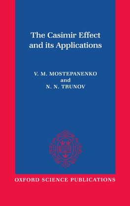 Casimir Effect and Its Applications, The