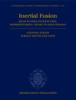 Physics of Inertial Fusion,  The
