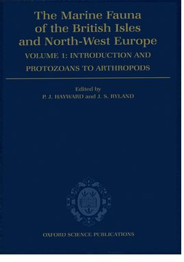The Marine Fauna of the British Isles and North-West Europe