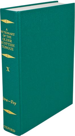 Dictionary of the Older Scottish Tongue, Volume 10, Stra-3ere, A
