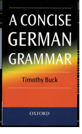 A Concise German Grammar