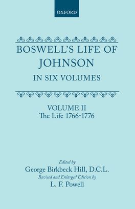 Boswell's Life of Johnson in Six Volumes: Volume II
