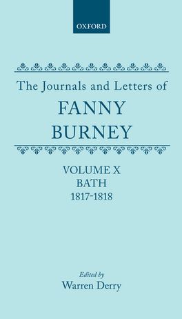 The Journals and Letters of Fanny Burney, Volume X