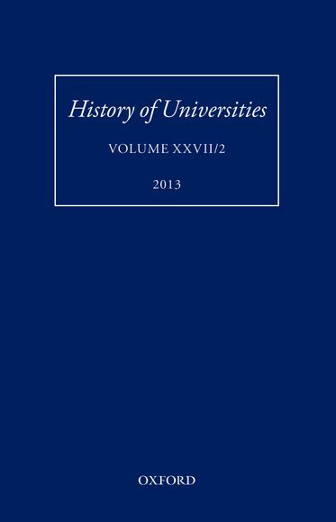 History of Universities Volume XXVII/2