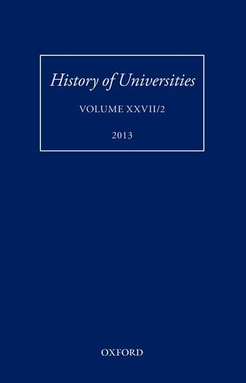 History of Universities Volume XXVII/2