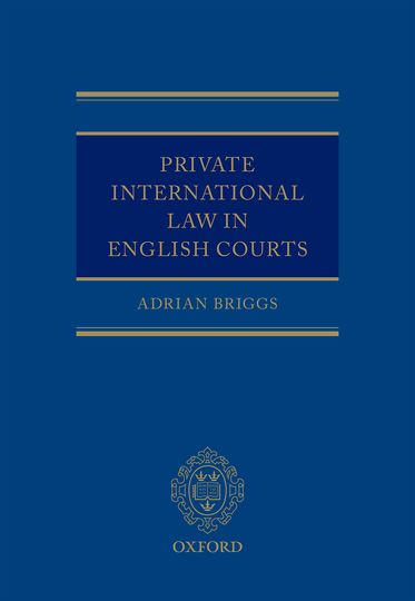 Private International Law in the English Courts
