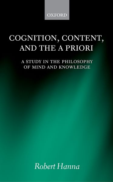 Cognition Content and A Priori