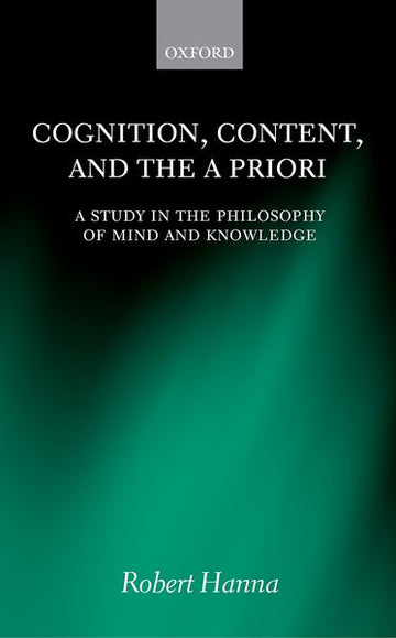 Cognition Content and A Priori