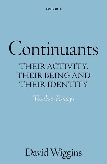 Essays on Identity and Substance