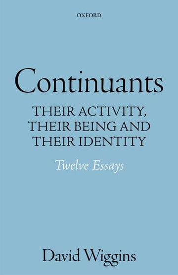 Essays on Identity and Substance