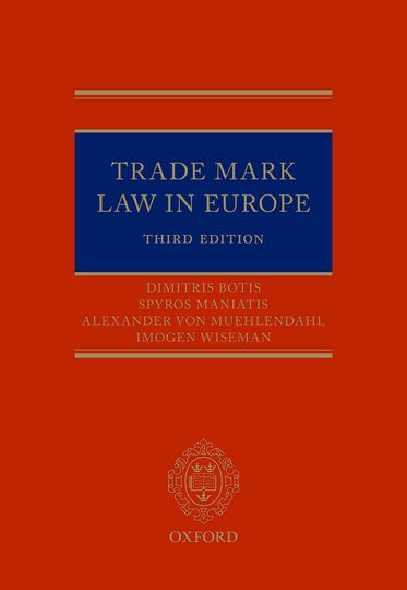 Trade Mark Law in Europe