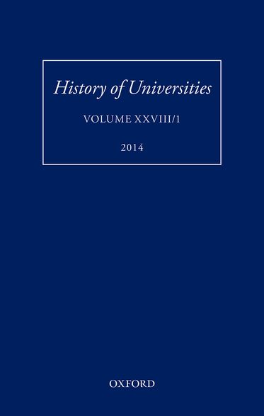 History of Universities, Volume XXVIII/1