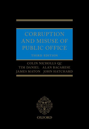 Corruption and Misuse of Public Office