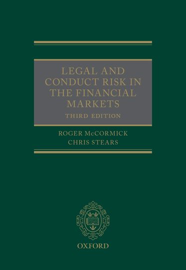 Legal and Conduct Risk in the Financial Markets