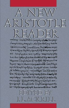 A New Aristotle Reader