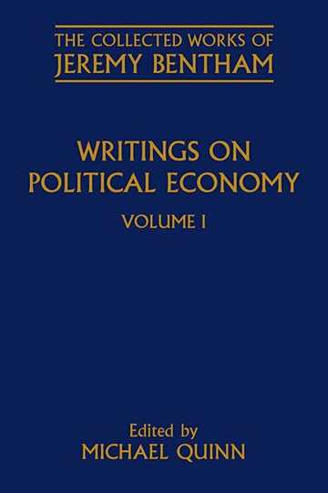 Writings on Political Economy, Volume I