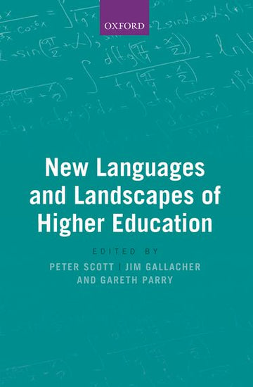 New Landscapes and Languages in Higher Education