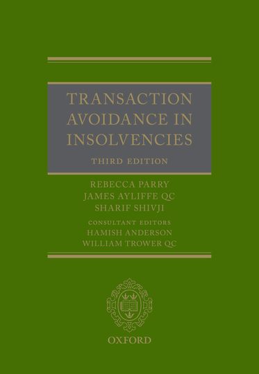 Transaction Avoidance in Insolvencies