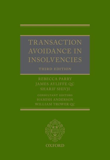 Transaction Avoidance in Insolvencies