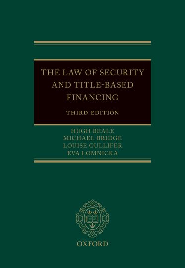 The Law of Security and Title-Based Financing