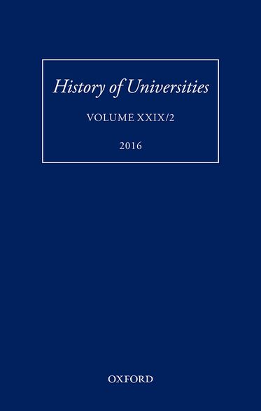 History of Universities Volume XXIX / 2