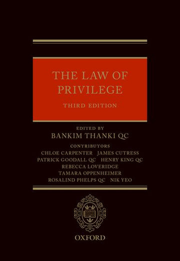 Law of Privilege, The