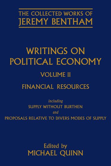 Writings on Political Economy, Volume II