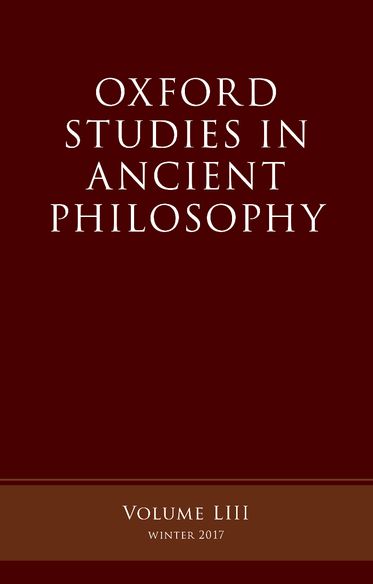 Oxford Studies Ancient Philosophy 53