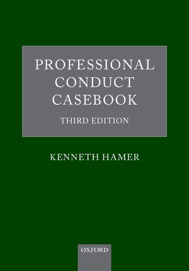 Professional Conduct Casebook