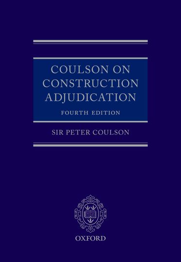 Coulson on Construction Adjudication