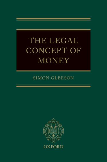 Legal Concept of Money,  The