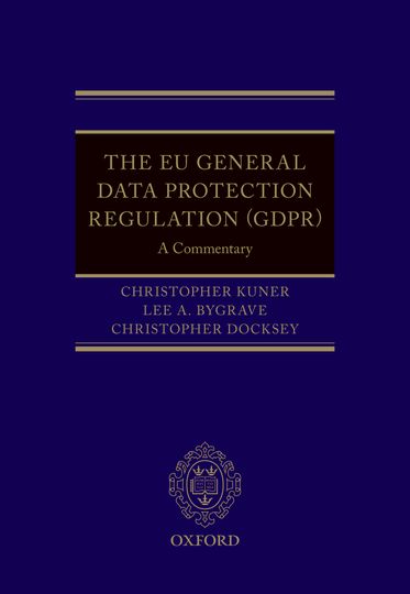 Commentary on the EU General Data Protection Regulation