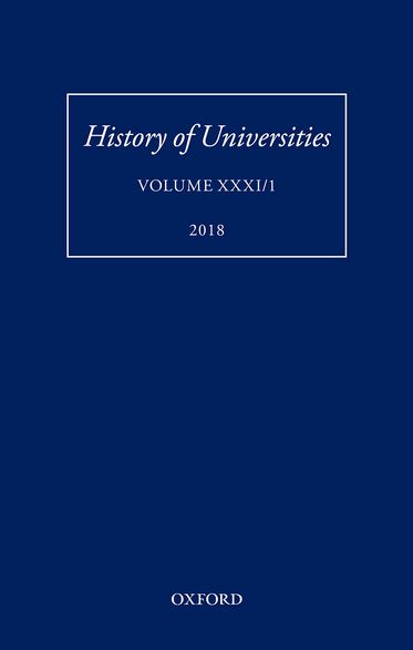 History of Universities Volume XXXI / 1