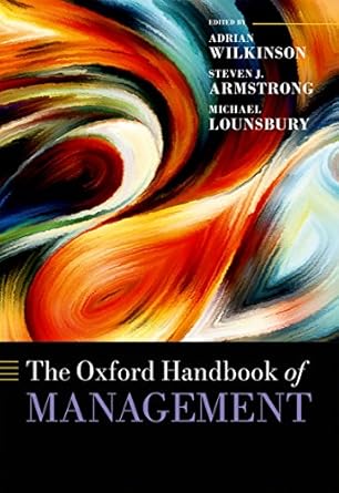Oxford Handbook of Management, The