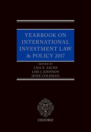 Yearbook on International Investment Law & Policy 2017