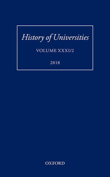 History of Universities Volume XXXI / 2