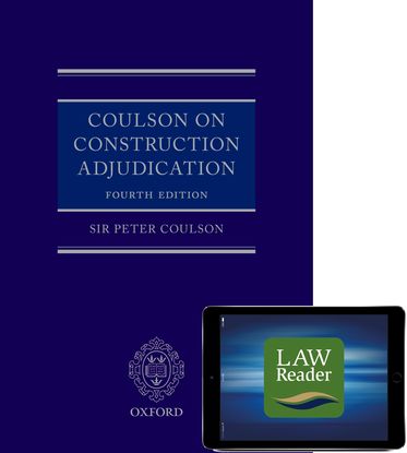 Coulson on Construction Adjudication Pack