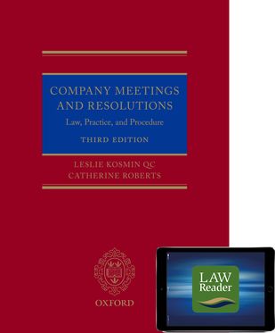 Company Meetings and Resolutions Digital Pack