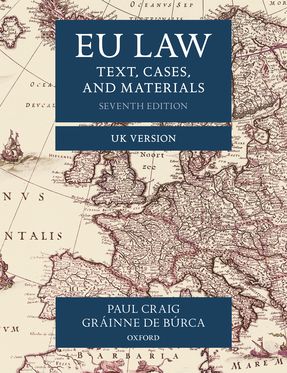 EU Law Text Cases and Materials UK Version