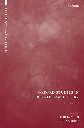 Oxford Studies in Private Law Theory