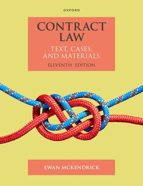 Contract Law Text Cases and Materials