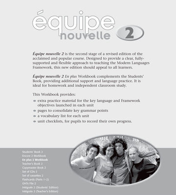 Equipe Nouvelle 2 En Plus Workbook