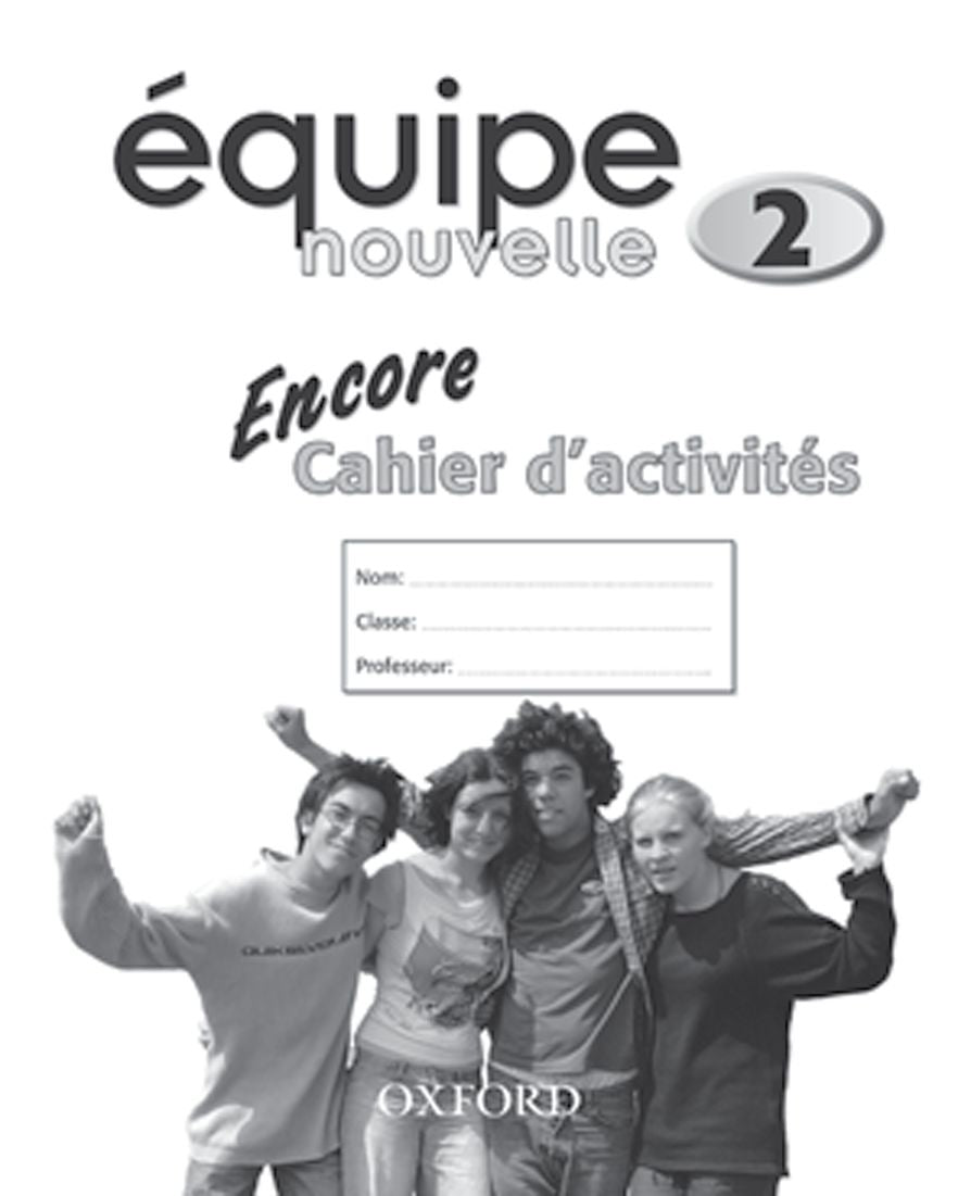 Equipe Nouvelle 2 Encore Workbook