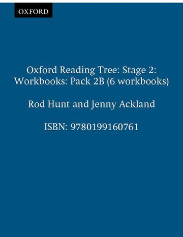 Oxford Reading Tree Level 2 Workbooks Pack 2B Pack of 6
