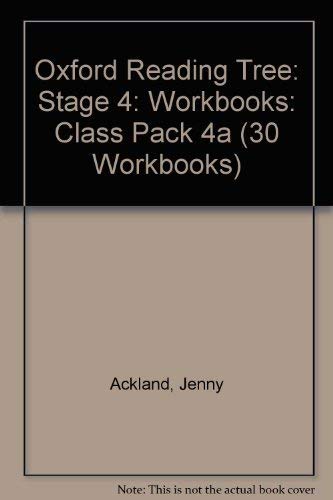 Oxford Reading Tree Level 4 Workbooks Class Pack 4A Pack of 30