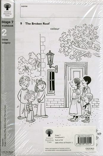 Oxford Reading Tree Level 7 Workbooks Workbook 2 Pack of 30