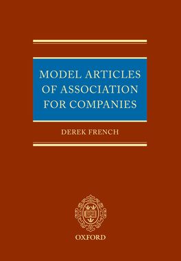 Model Articles of Association for Companies