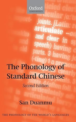 Phonology of Standard Chinese, The